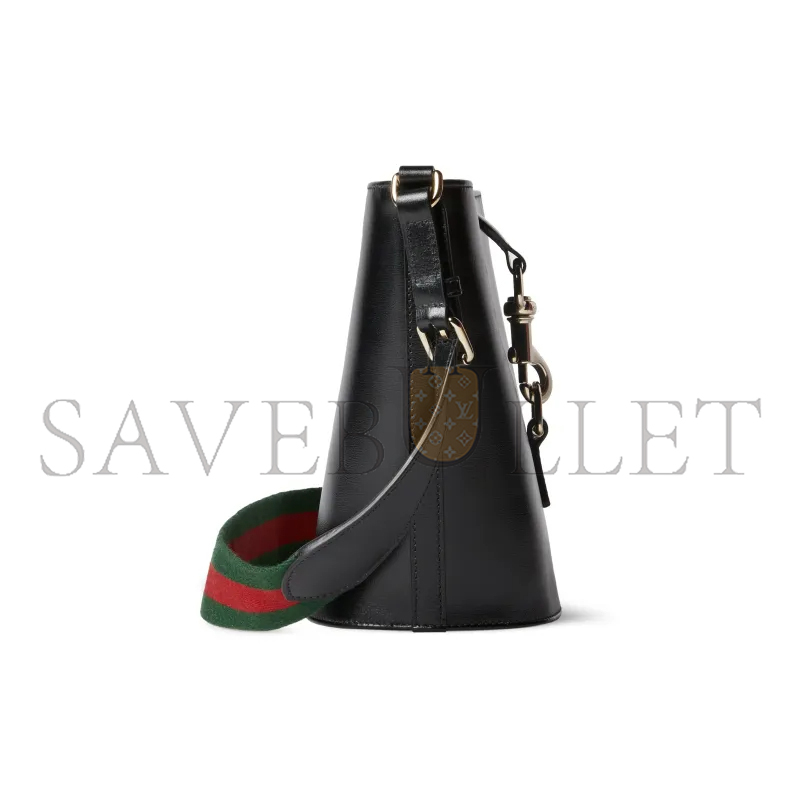 GUCCI LEATHER MINI BUCKET 782908 (20.5*18.5*12.5cm)